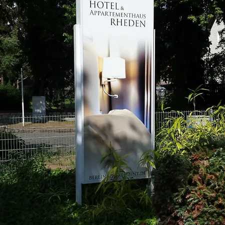 Und Appartementhaus Rheden 아파트호텔 글리니케